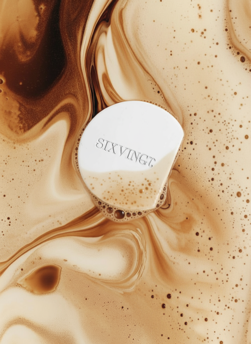 Café Hinoki Solid Perfume Vessel